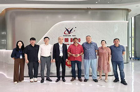 阿联酋中国创新中心主席哈姆丹·杜勒等一行莅临宏景科技考察交流